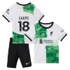 Maglia ufficiale Liverpool Gakpo 18 Trasferta 2023-24 per Bambino